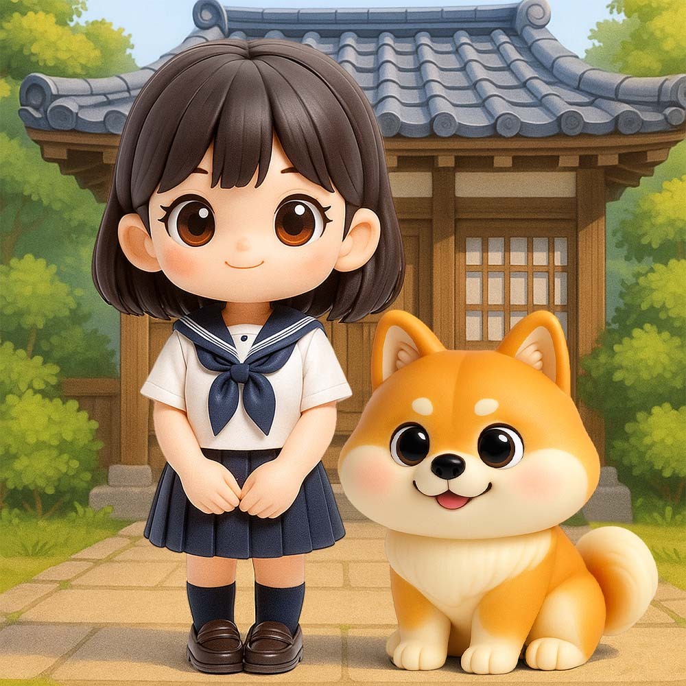 写真から作るカスタム3Dミニフィギュア｜男性・女性・子供に贈る可愛いクリスマスギフト｜オーダーメイド人形プレゼント