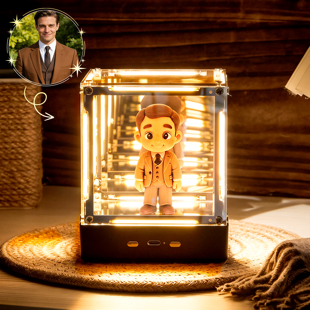 あなたの写真からカスタム3dフィギュアを作ろう.ディープアビスナイトライト付き.記念日,結婚式,バレンタインデーなどにぴったりのロマンチックなギフト.送料無料. - 