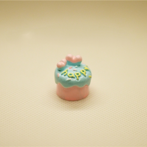 Dollhouse Accessories Birthday Cake Figurine Collection for DIY Diorama