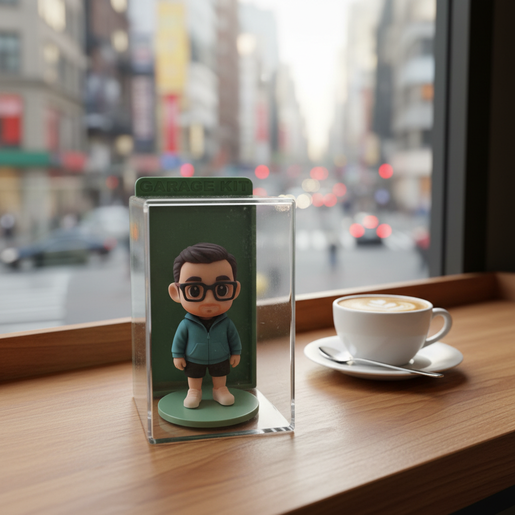 写真からのカスタム 3D フィギュア,ディスプレイケース付き,パーソナライズされたキャラクターカード,カップルや恋人へのユニークなギフト - 