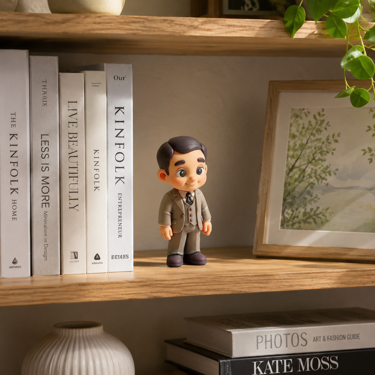 写真からのカスタム 3D フィギュア棚,机,室内装飾用のパーソナライズされた置物,ユニークなギフトに最適 - 