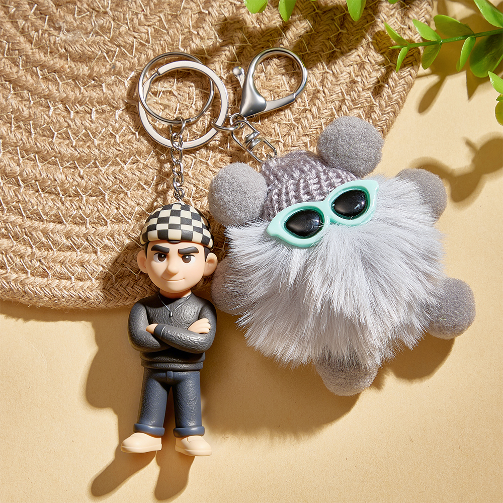 Personalized Figure Keychains