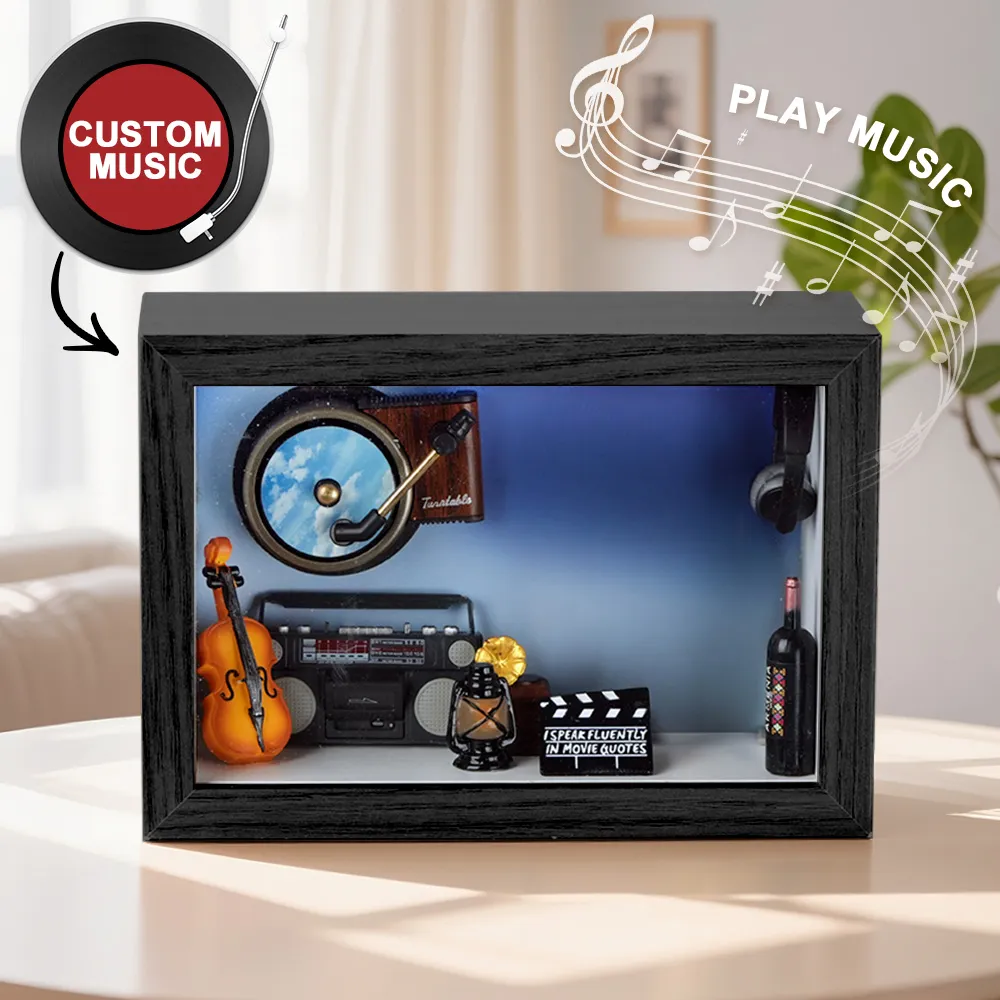 写真を送るだけの3Dアクションフィギュア・ミュージックBOX カスタム曲対応の唯一無二ギフト