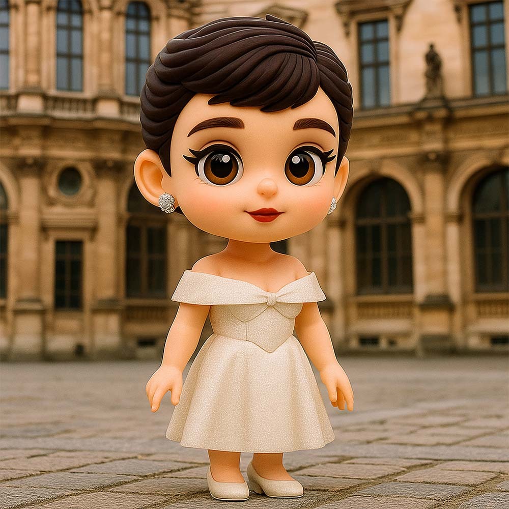 Custom 3D Cartoon Chibi Figure Unique Character Style Premium Personalized Model Fan Best Gift Collectible Decoration