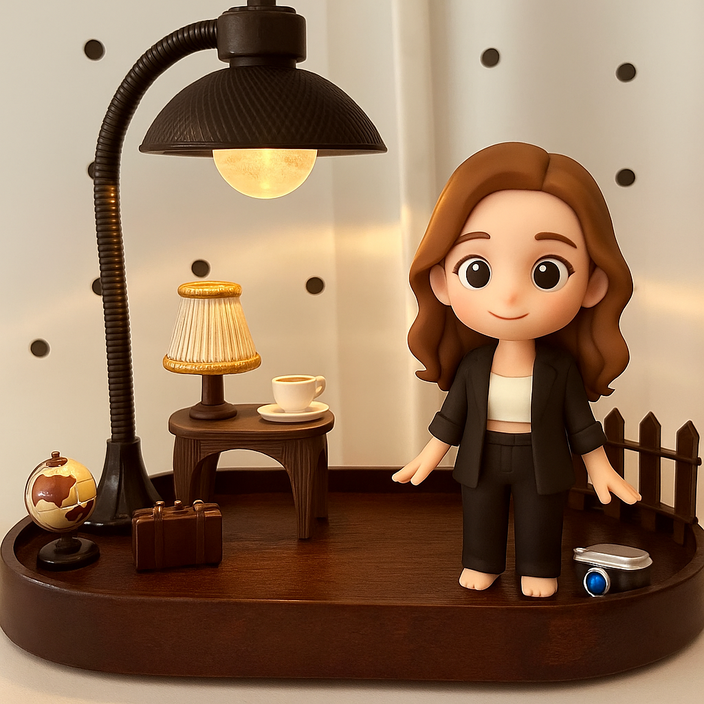 Custom 3D Figurine Desk Lamp Personalized Gift Decorative Night Light