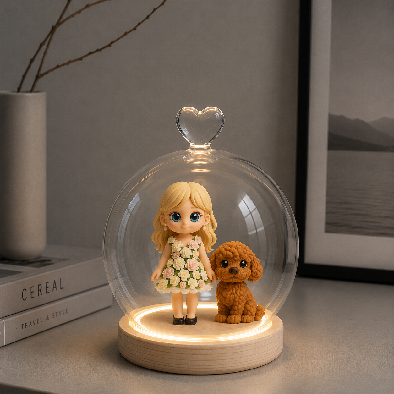 カスタム 3D フォトフィギュアナイトライトパーソナライズされたフォトランプユニークな記念日誕生日ギフトカップルの部屋の装飾 - 