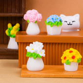 ドールハウス用フェイクプラント ミニ鉢植え造花