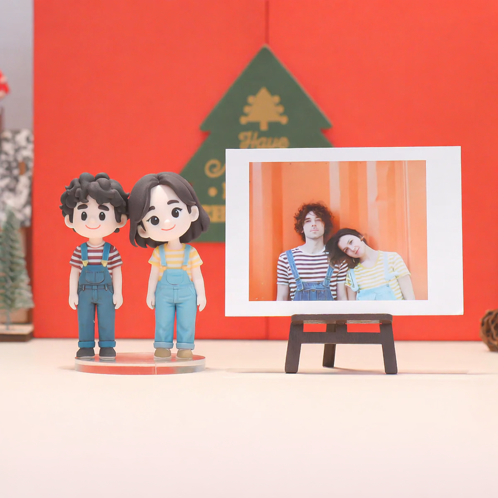 あなたの写真からカスタム3dペットフィギュアを作ろう.小さくてかわいいフィギュア.動物愛好家への記念品ギフト - 