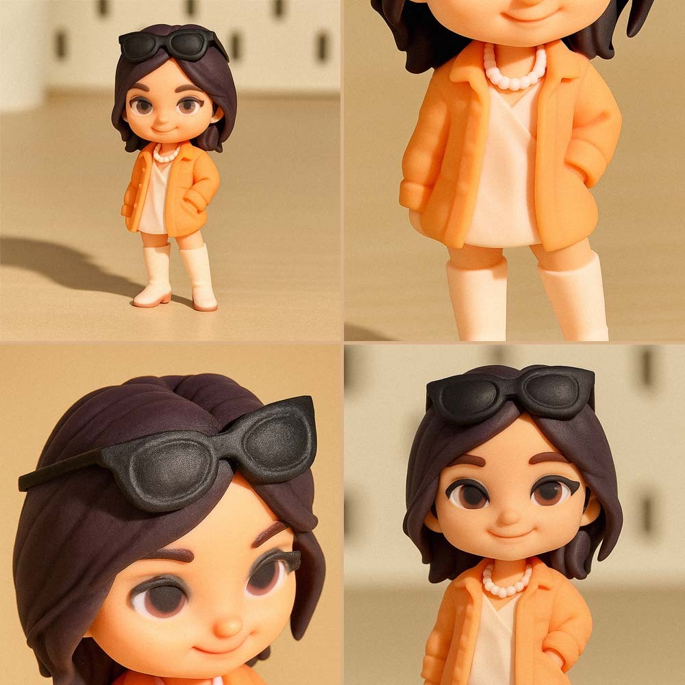 Custom 3D Full Body Figurine Memorable Personalized Gift for Couples