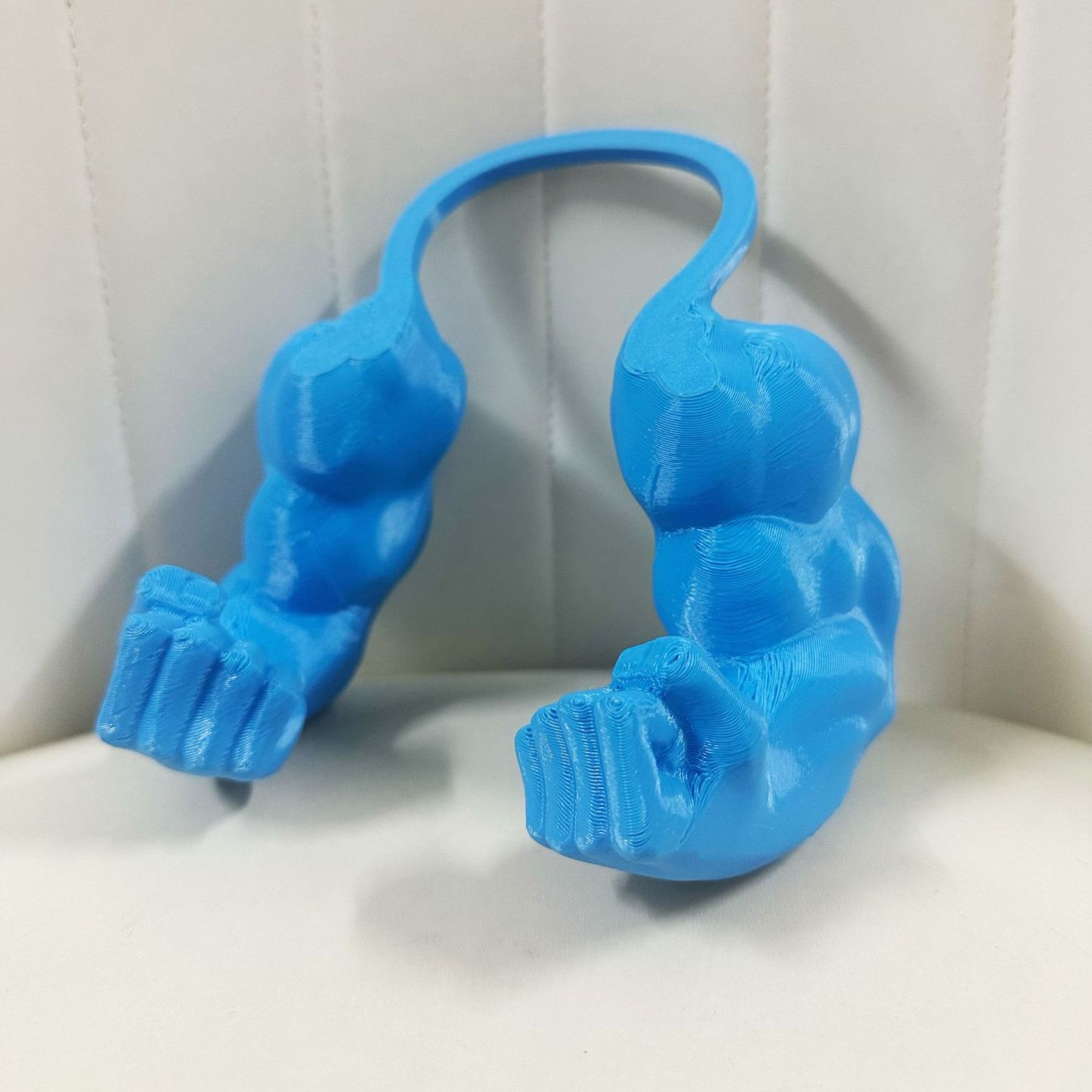3Dプリントされた面白いペットの筋肉腕首アクセサリー猫と犬用 - 