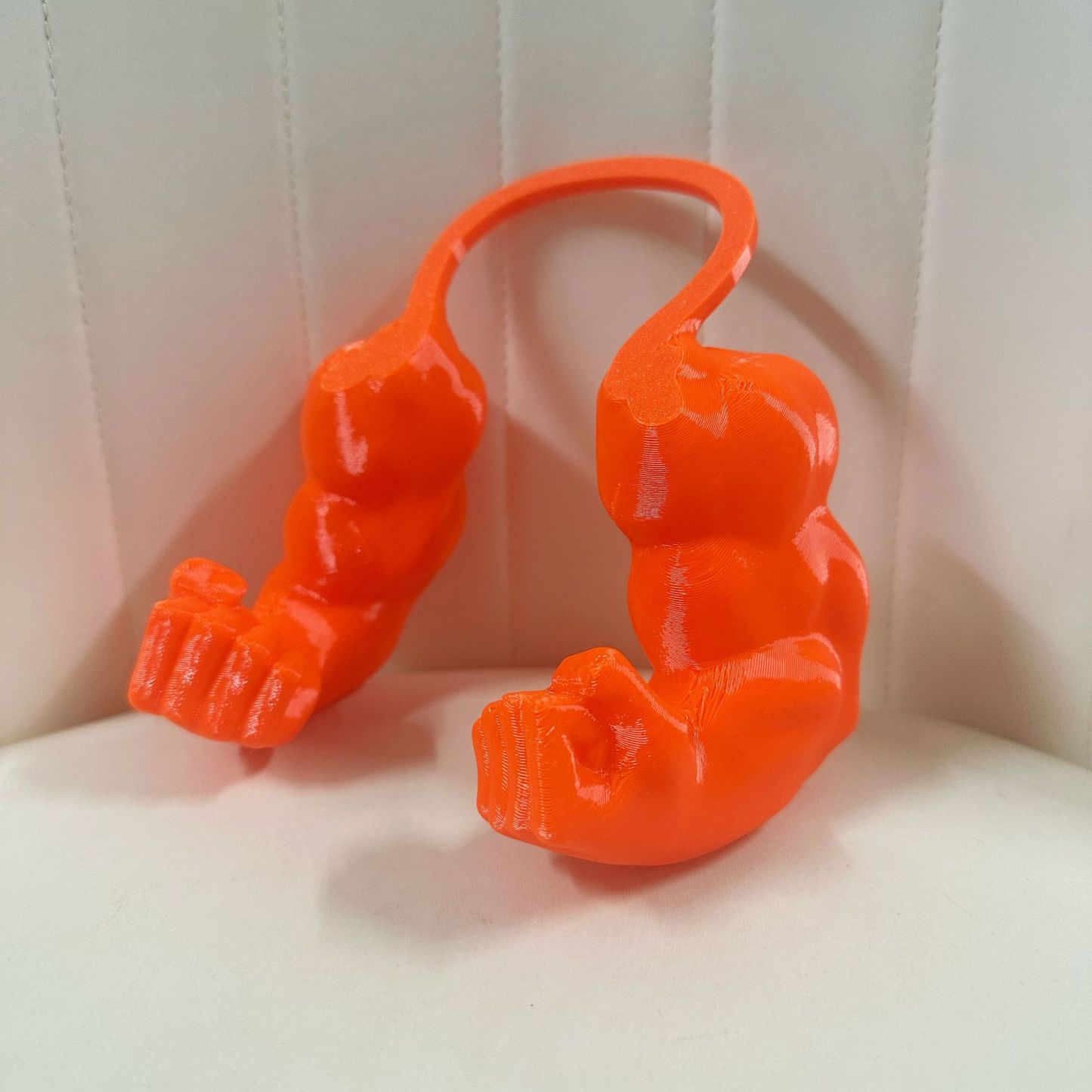 3Dプリントされた面白いペットの筋肉腕首アクセサリー猫と犬用 - 