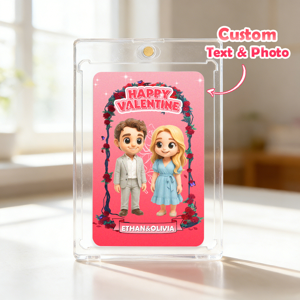 Custom Figurine Identity Card Personalised Character Profile Card for 3D Mini Figures