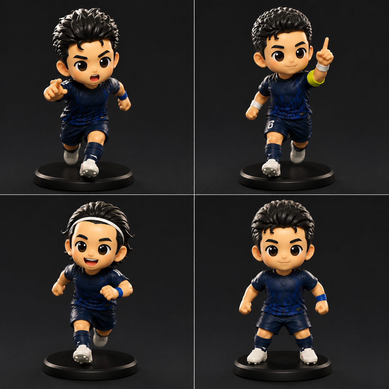 Turn Your Soccer Photo Into a 3D Figure Personalized 3D Soccer Mini Figure for Players, Teams & Fans