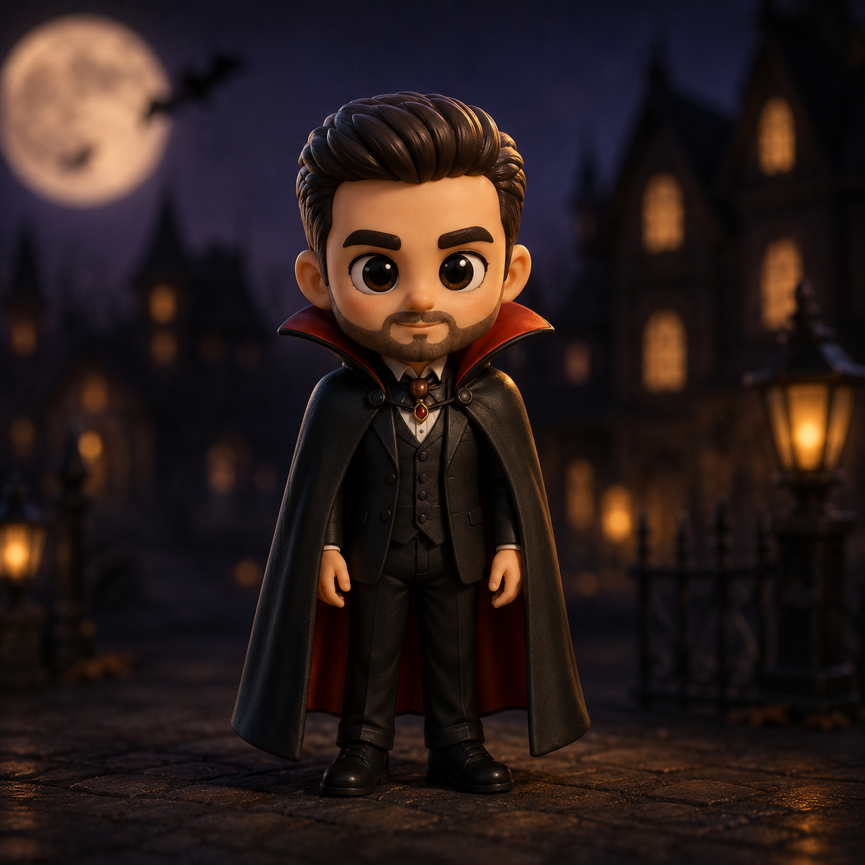 写真からのカスタム 3D フィギュアパーソナライズされた全身フィギュアハロウィンのためのユニークなギフト - 