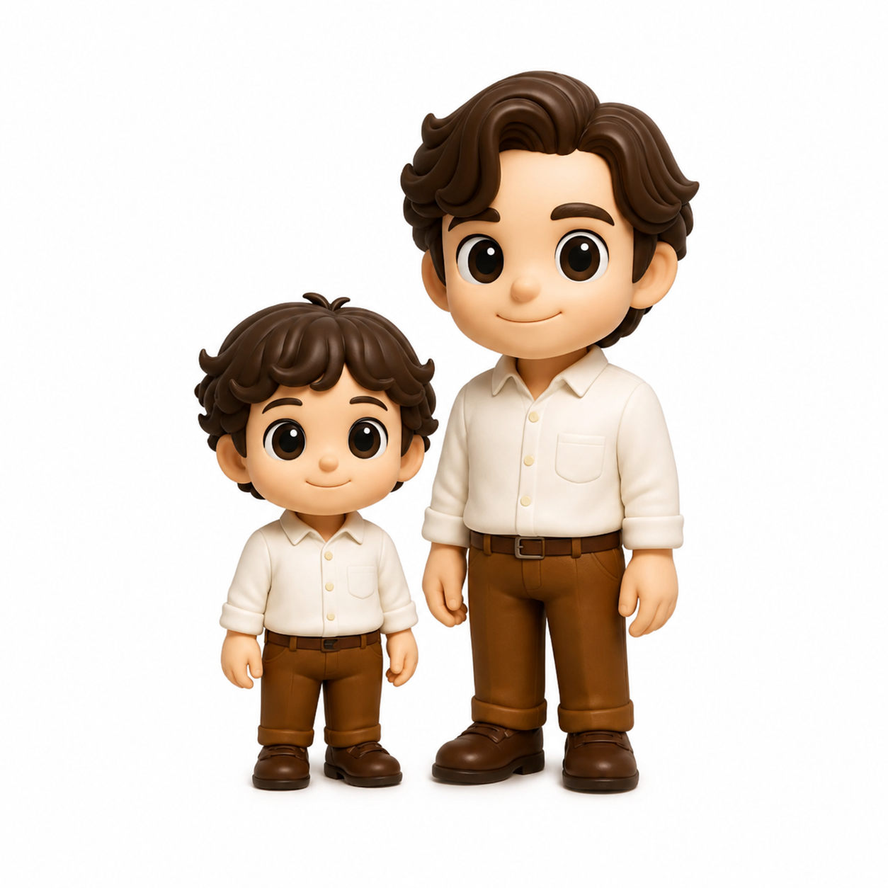 お父さんのためのパーソナライズされた 3D フィギュア – 家庭やオフィスのディスプレイに意味のある父の日のギフト