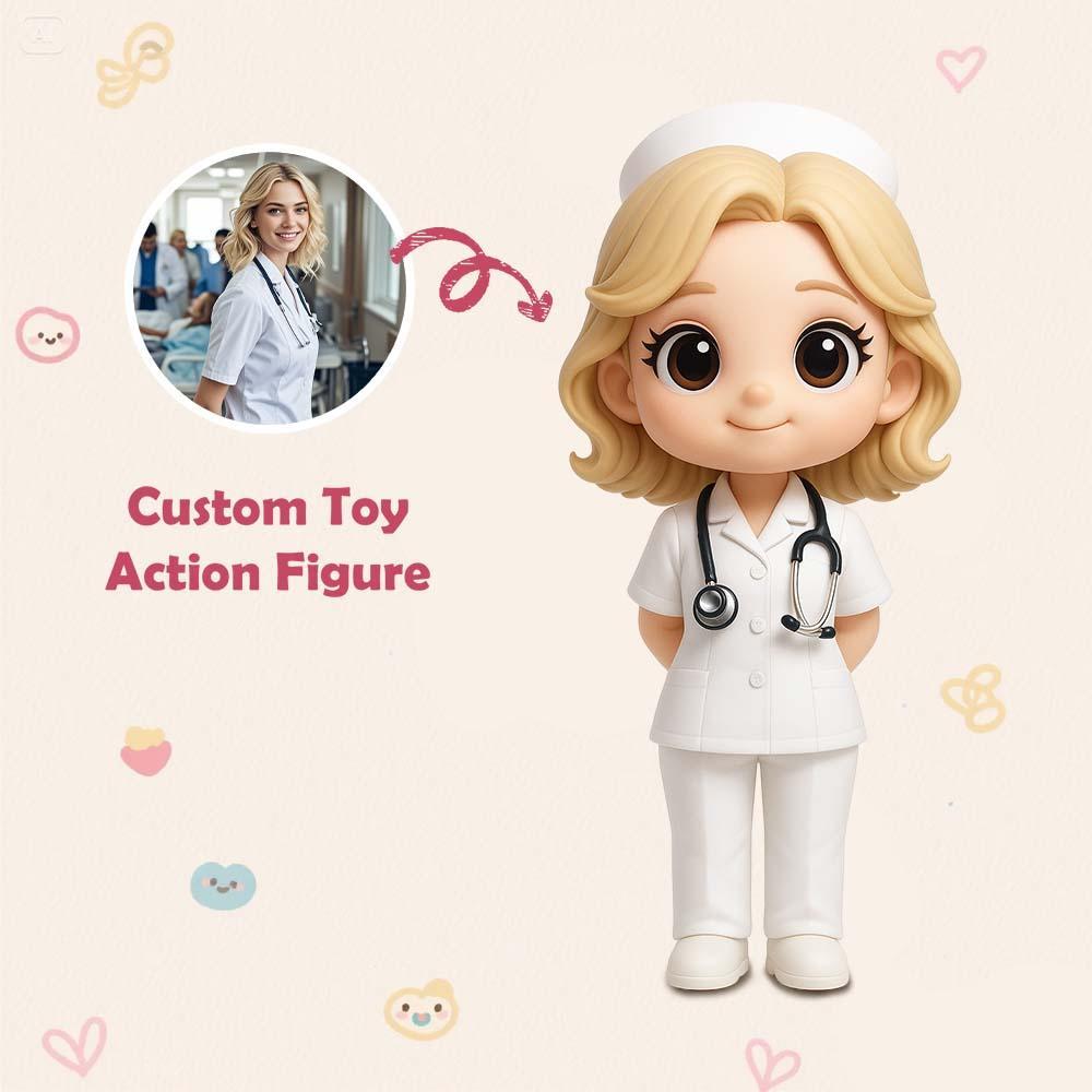 Custom 3D Action Figure from Photo Unique & Thoughtful Gift for Nurses