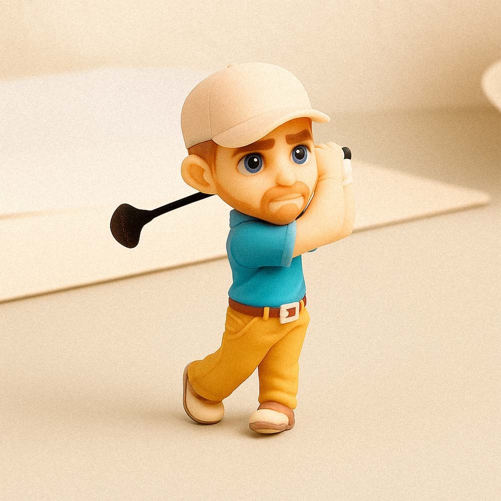 Custom 3D Cartoon Figure Unique Personalized Gift for Kids Birthday