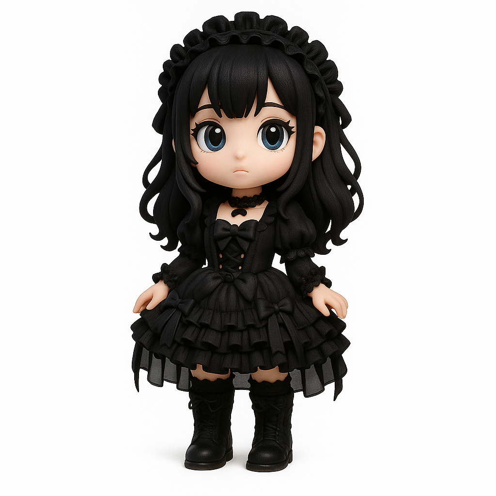 Personalized 3D Lolita Style Doll Using Your Lolita Outfit Photo One Of A Kind Handmade Figure Birthday Gift For Friends Lovers And Lolita Enthusiasts