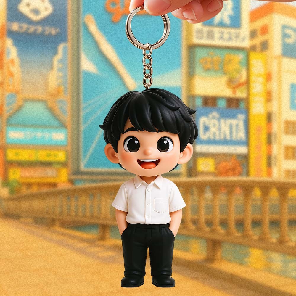 写真から作るカスタム3Dキーリング｜世界にひとつのオーダーメイドギフト｜恋人・家族・友達へのプレゼントに最適