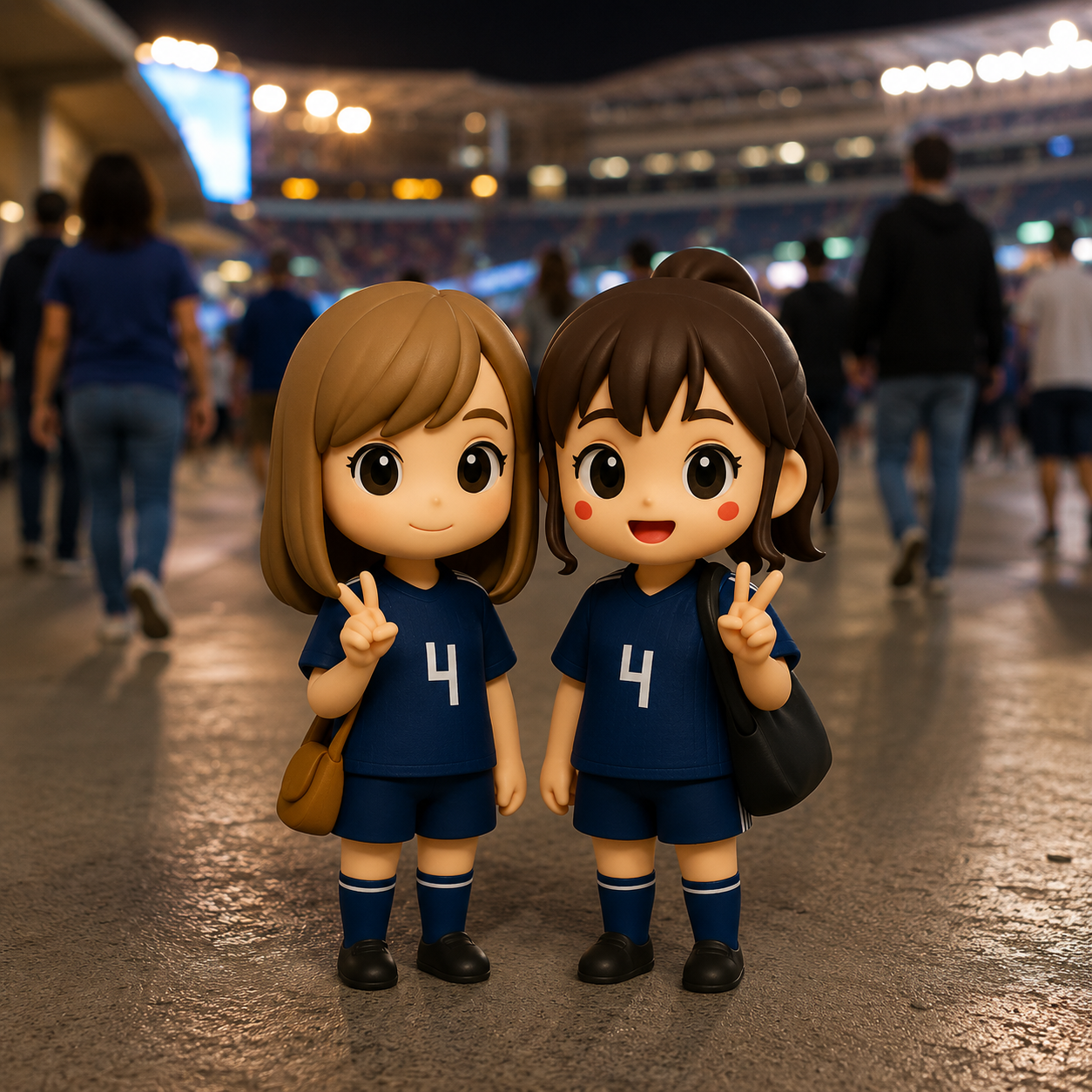 オーダーメイド3Dフィギュア 写真から作るサッカーファン向けオリジナルフィギュア 記念ギフト プレゼント