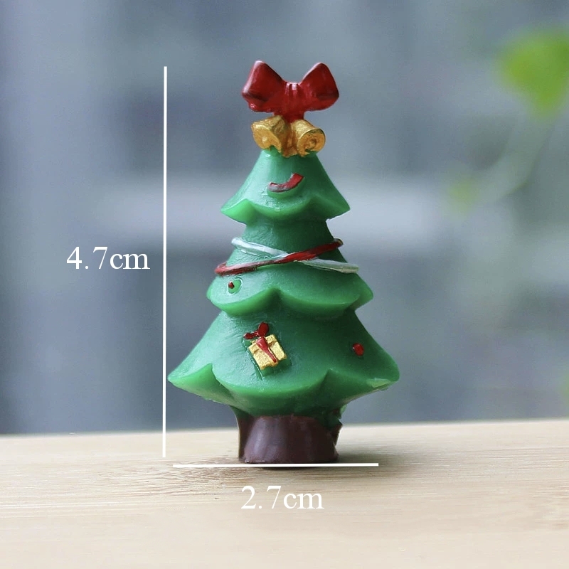 Christmas Miniature Scene Desktop Decor & DIY Craft Kit for Figure