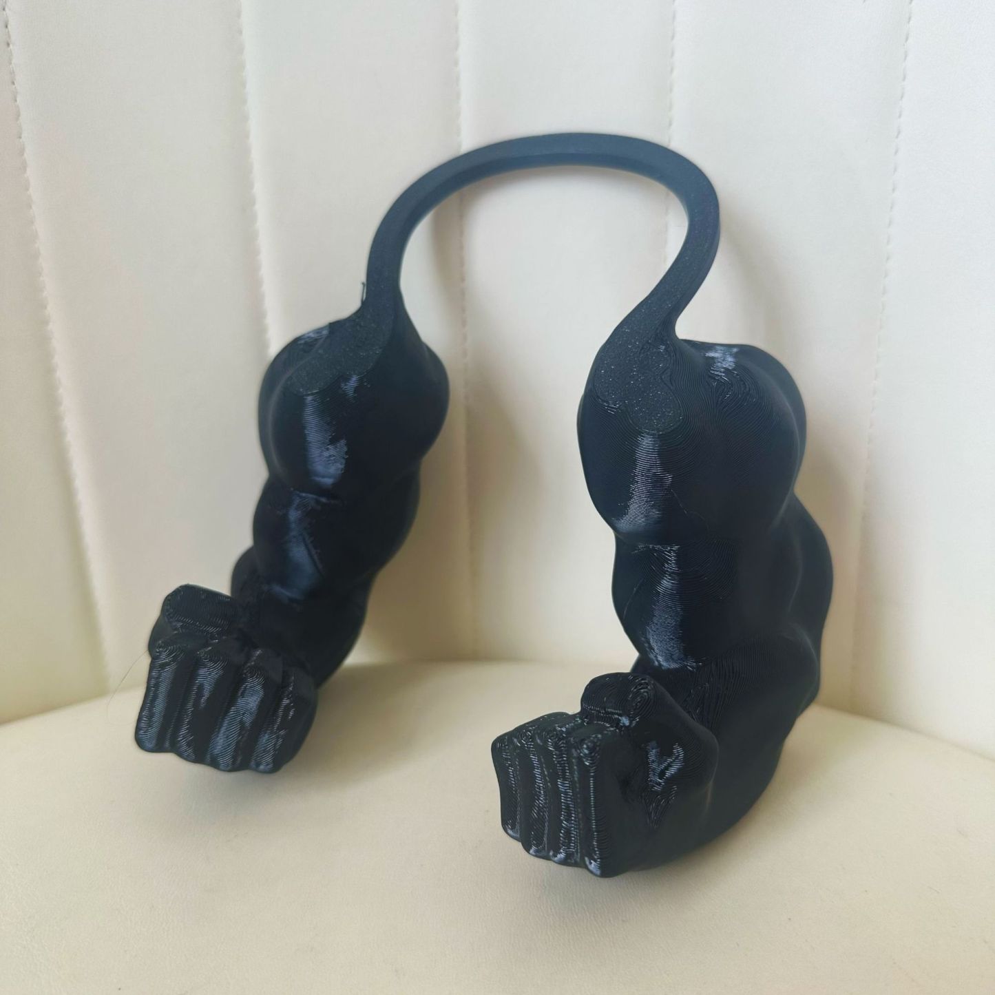 3Dプリントされた面白いペットの筋肉腕首アクセサリー猫と犬用 - 