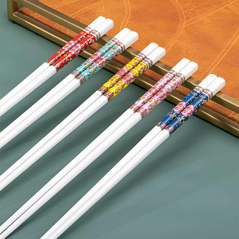 【怎麼摔都不壞】防黴抗菌陶瓷筷