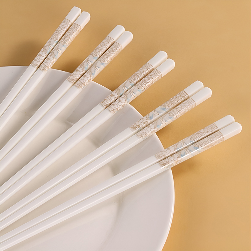 【怎麼摔都不壞】防黴抗菌陶瓷筷