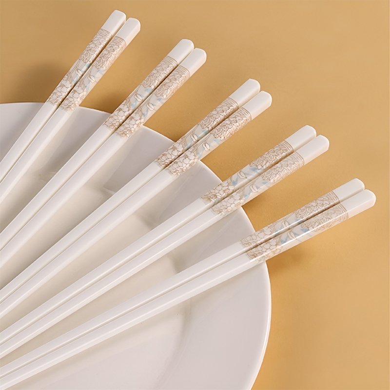 【怎麼摔都不壞】防黴抗菌陶瓷筷