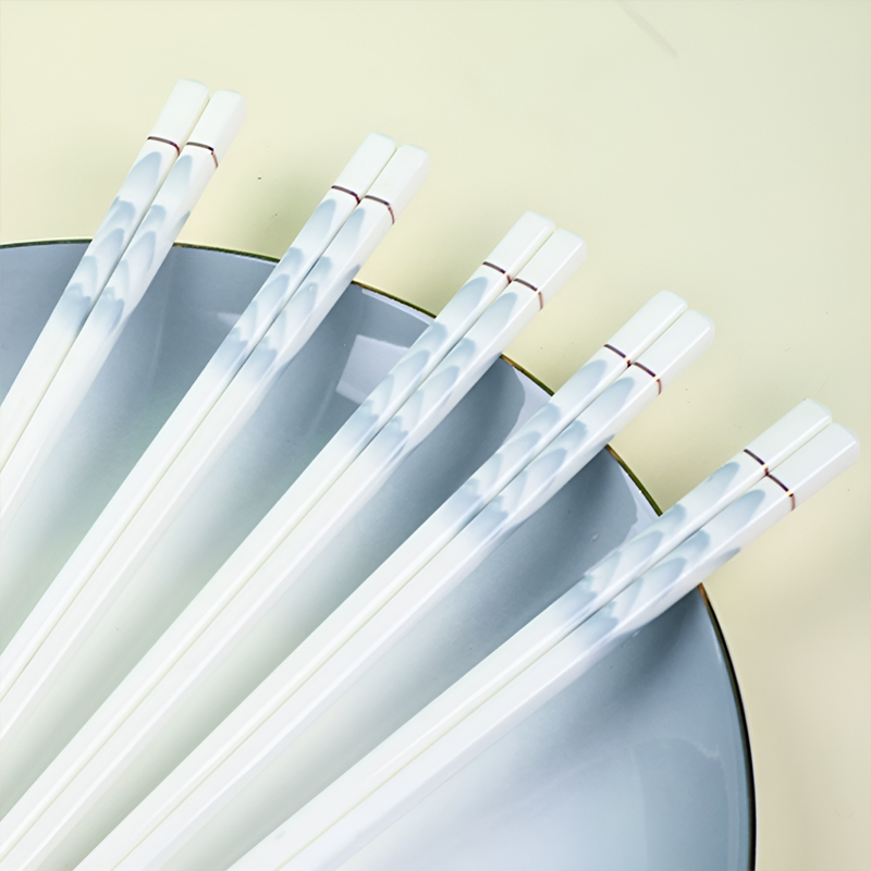 【怎麼摔都不壞】防黴抗菌陶瓷筷