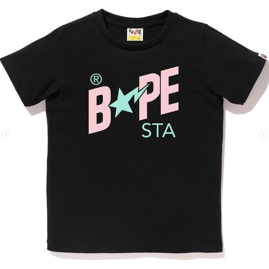 BAPE women's casual T-shirt-Nanamallモール
