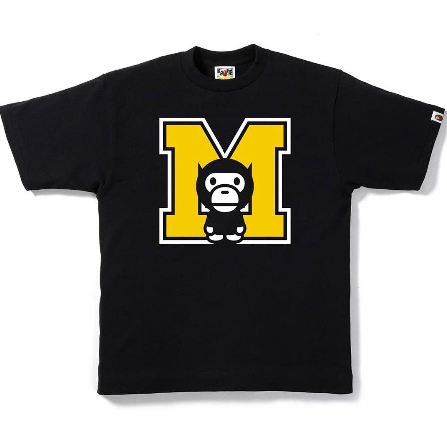 BAPE fashionable round neck T-shirt-Nanamallモール