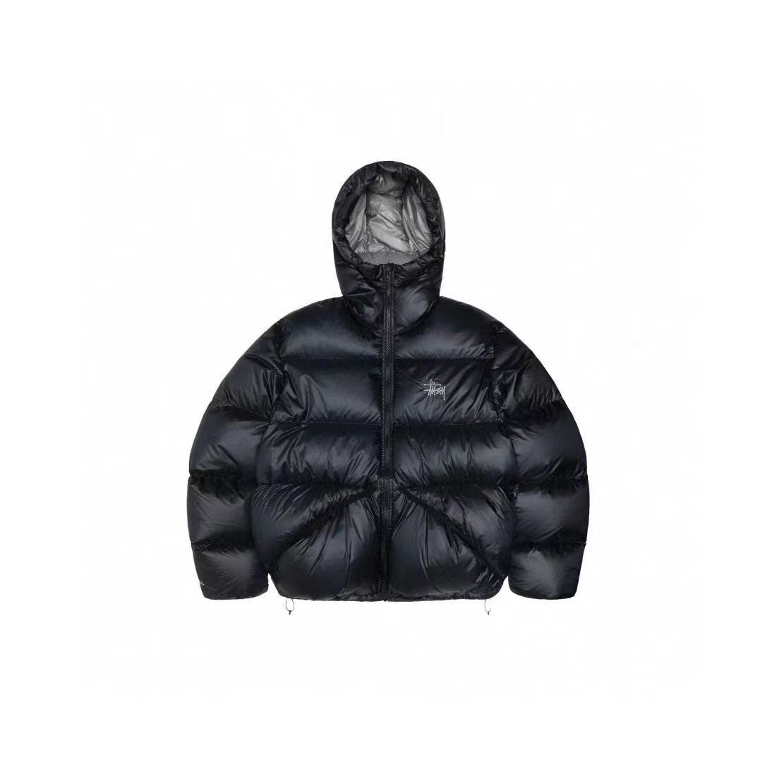 2024 Stussy 冬用暖かい防水ダックダウンジャケット-Nanamallモール