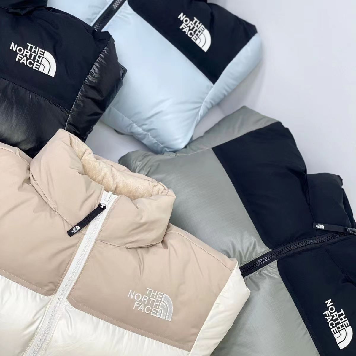 2024 冬新色[ザノースフェイス] 1996 ECO NUPTSE JACKET カップルダックダウンジャケット-Nanamallモール