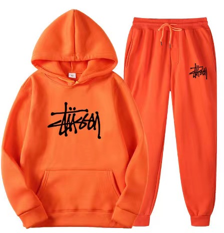 STUSSY casual 2-piece set 【top + pants】（ユニセックス）-Nanamallモール