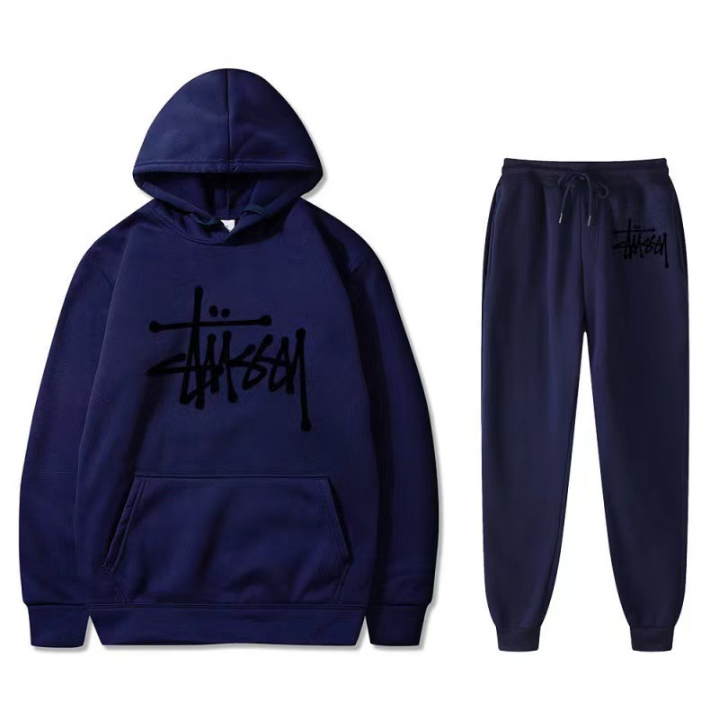 STUSSY casual 2-piece set 【top + pants】（ユニセックス）-Nanamallモール