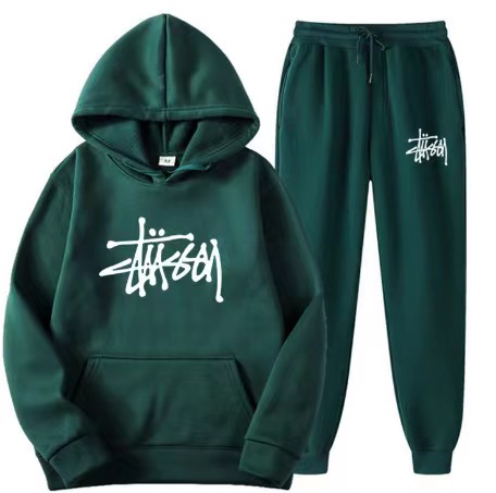 STUSSY casual 2-piece set 【top + pants】（ユニセックス）-Nanamallモール