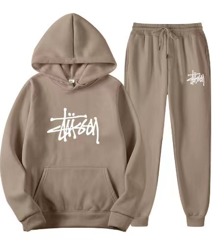 STUSSY casual 2-piece set 【top + pants】（ユニセックス）-Nanamallモール
