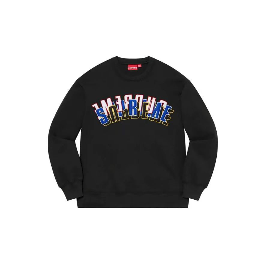 Supreme Stacked Crewneck （ユニセックス）-Nanamallモール