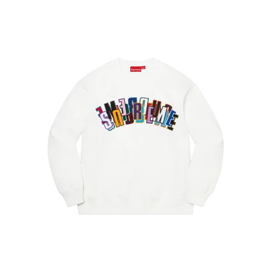 Supreme Stacked Crewneck （ユニセックス）-Nanamallモール