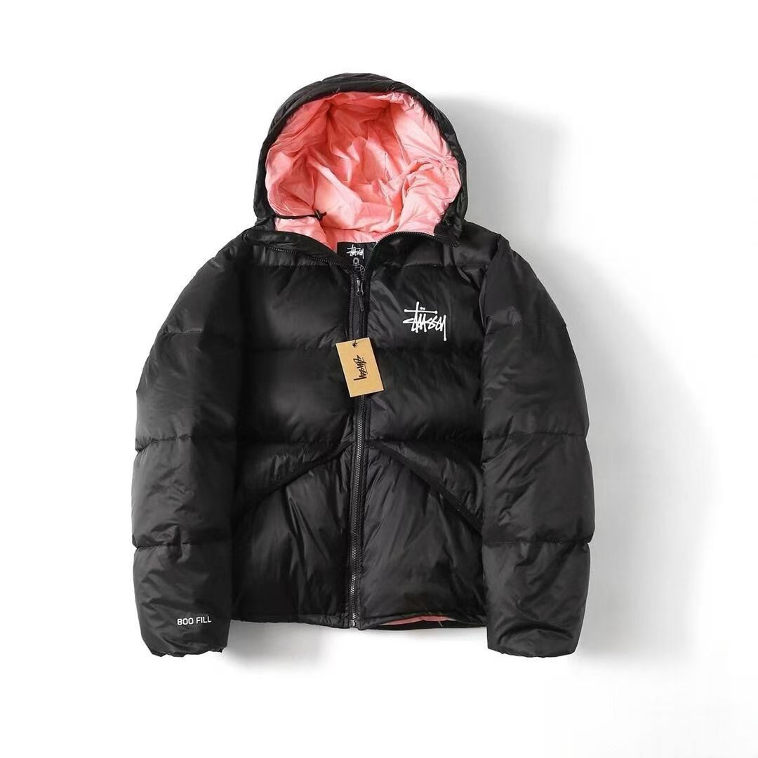 STUSSY クラシックなダウンジャケット撥水 防風 防寒！（ユニセックス）-Nanamallモール