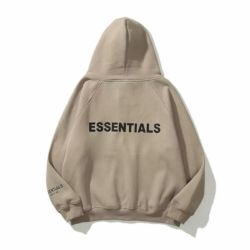 ESSENTIALS BASIC ZIP HOODIE（ユニセックス）-Nanamallモール