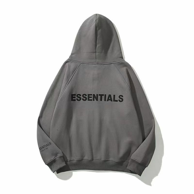ESSENTIALS BASIC ZIP HOODIE（ユニセックス）-Nanamallモール
