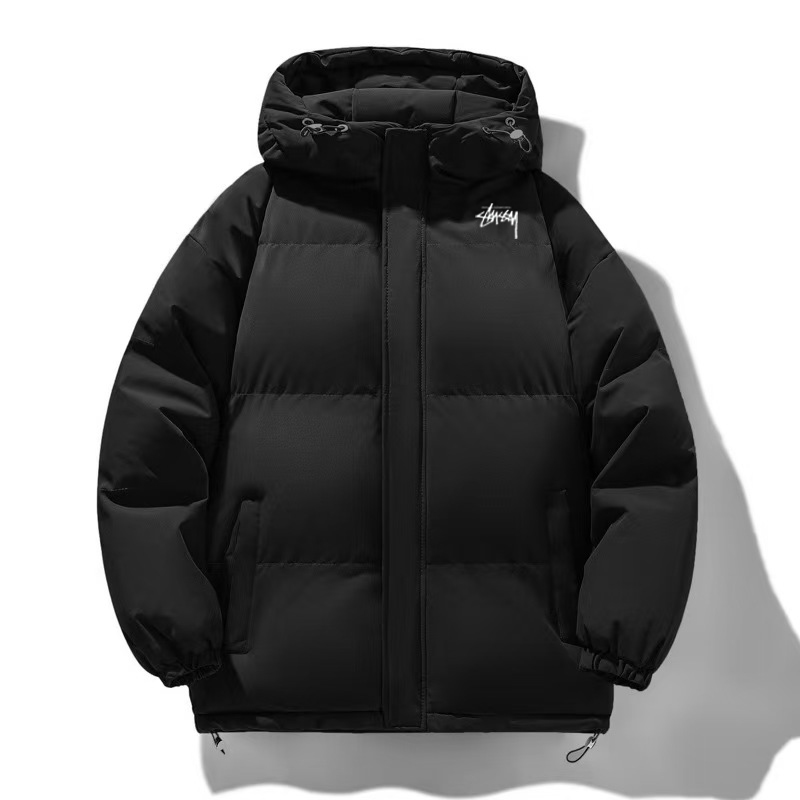 STUSSY ダウンジャケット 定番 撥水 防寒 保温 アウター アウトドア メンズ レディース（ユニセックス）-Nanamallモール