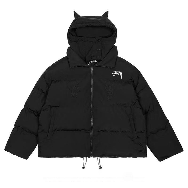 STUSSY ダウンジャケット 定番 撥水 防寒 保温 アウター アウトドア メンズ レディース（ユニセックス）-Nanamallモール