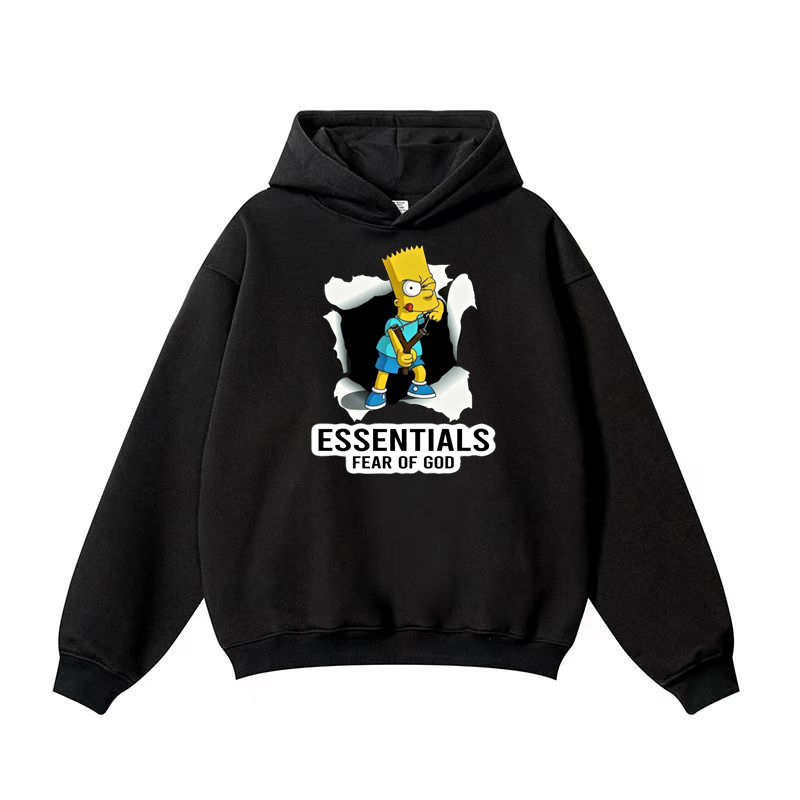 【2025特別割引価格】ESSENTIALS  Co-branded Slingshot Simpsons Hoodie-Nanamallモール