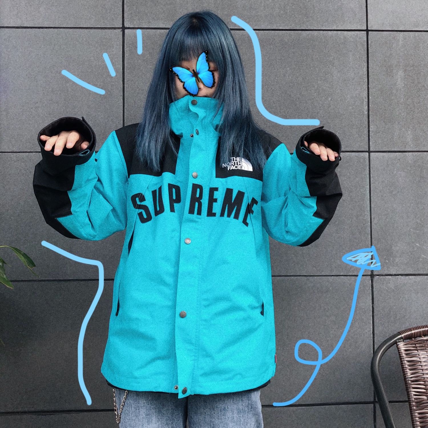 Supreme®/The North Face® Arc Logo Mountain Parka-Nanamallモール