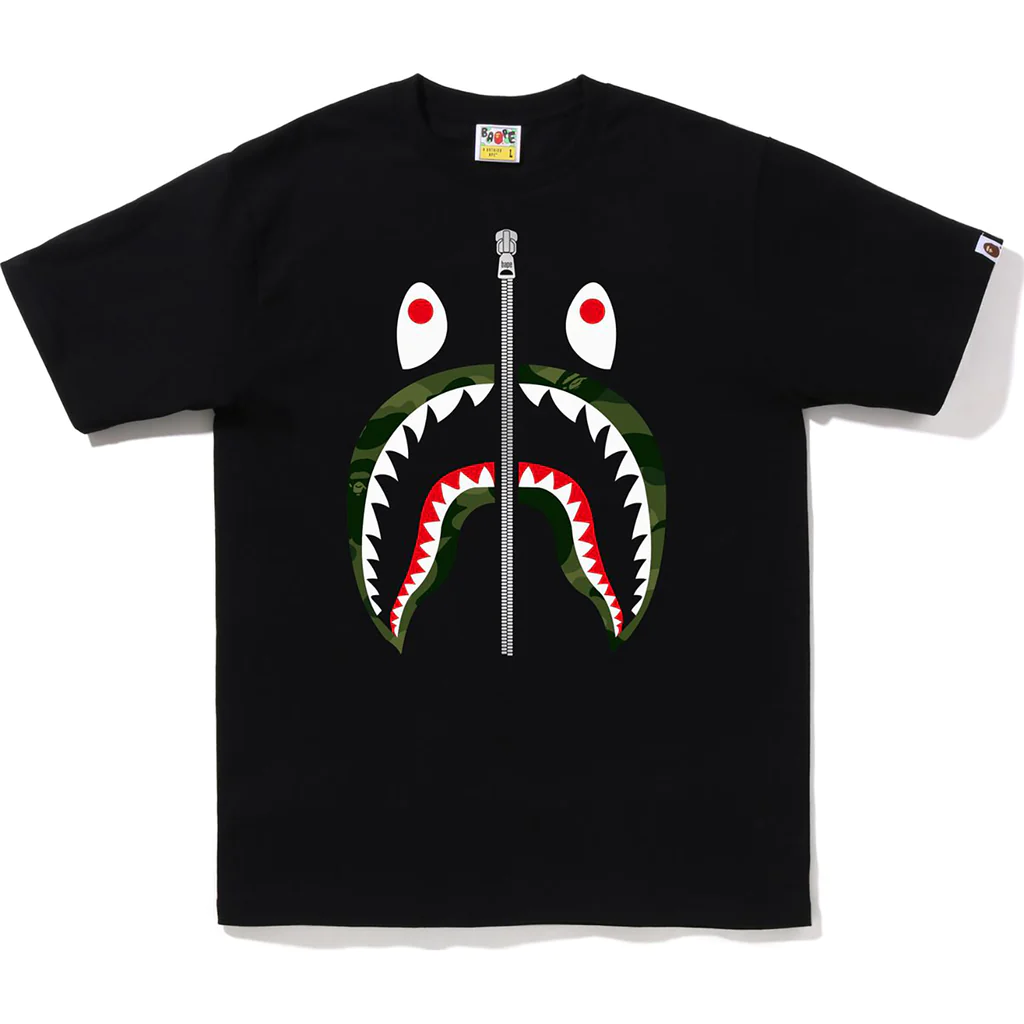 COLOR CAMO SHARK TEE MENS-Nanamallモール