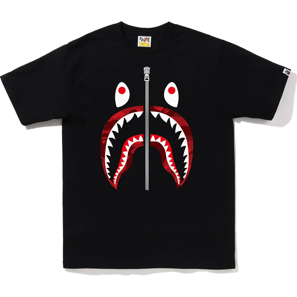 COLOR CAMO SHARK TEE MENS-Nanamallモール