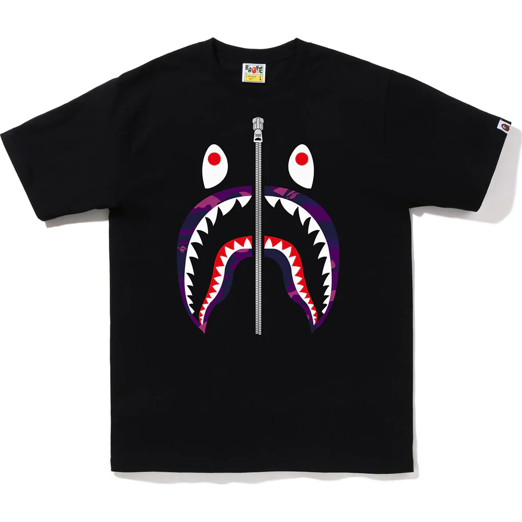 COLOR CAMO SHARK TEE MENS-Nanamallモール